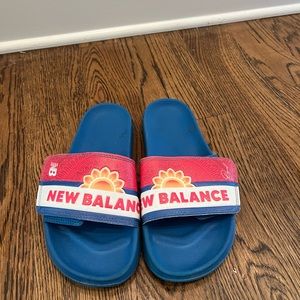 New balance slides men’s size 6